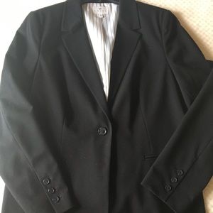 Chaus size 16 black women’s blazer fully lined